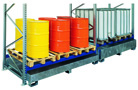 Drip trays for racking